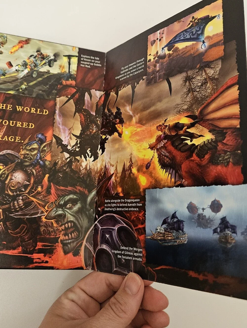 Blizzard World of Warcraft: Cataclysm Expansion Set 2010 Pc Fantasy Complete